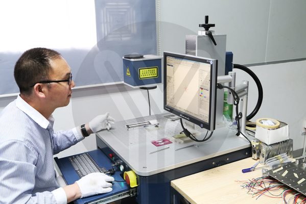 Laser marking operation